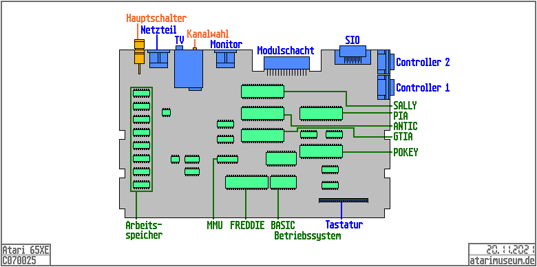 Mainboard 65XE C070025